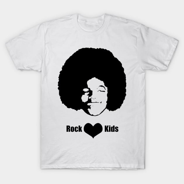 Rock love Kids as worn by kurt cobain T-Shirt by VizRad